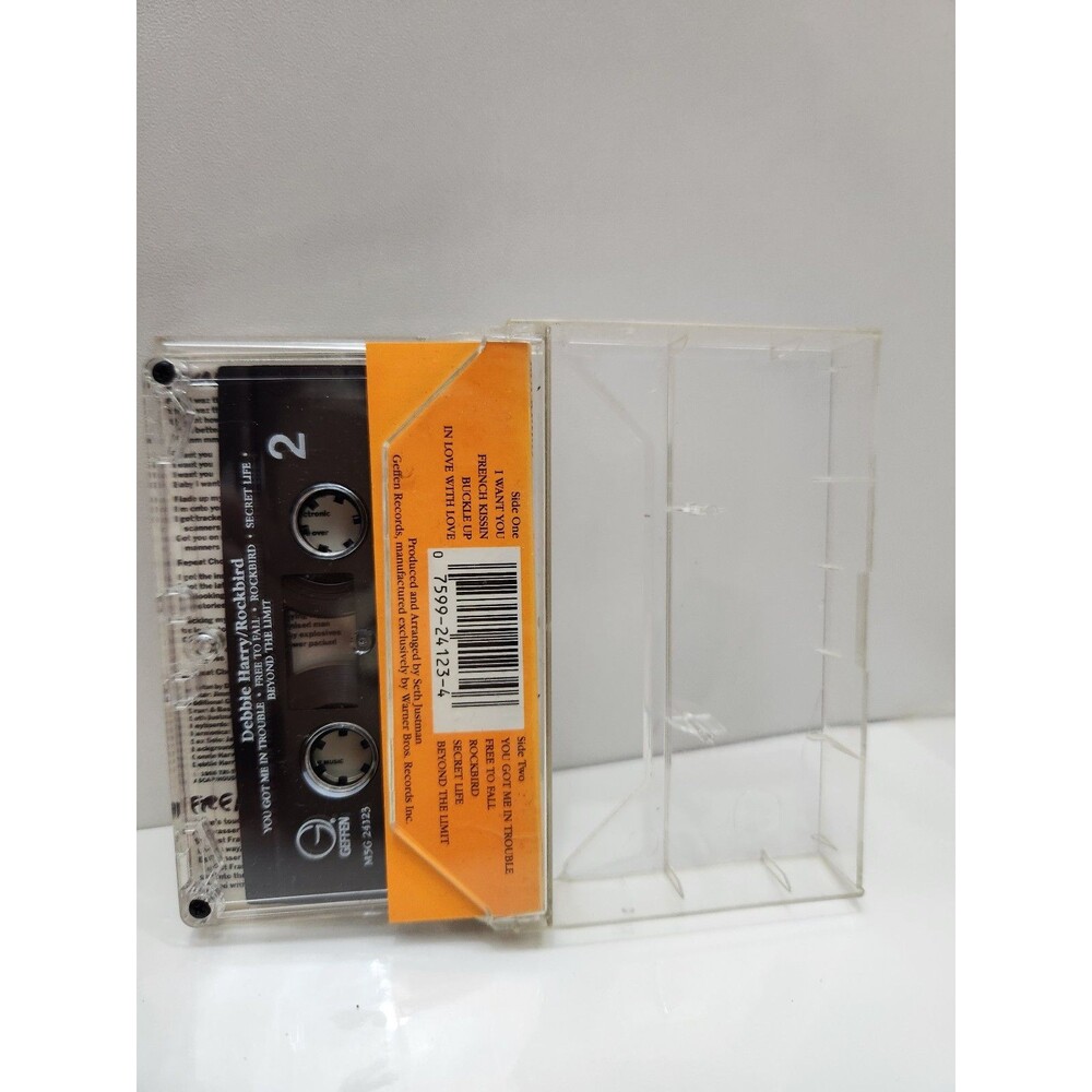 Debbie Harry Rockbird Vintage Cassette Tape (1986) - Blondie Lead Singer - Picture 4 of 4